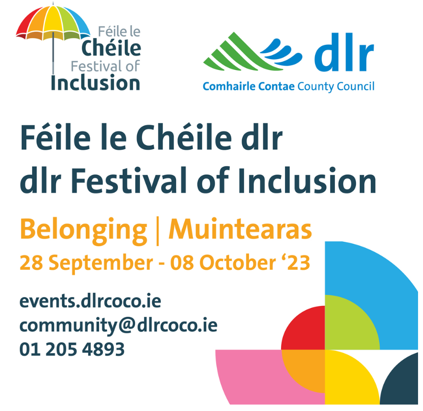 Poster for DLR Festival of Inclusion 2023