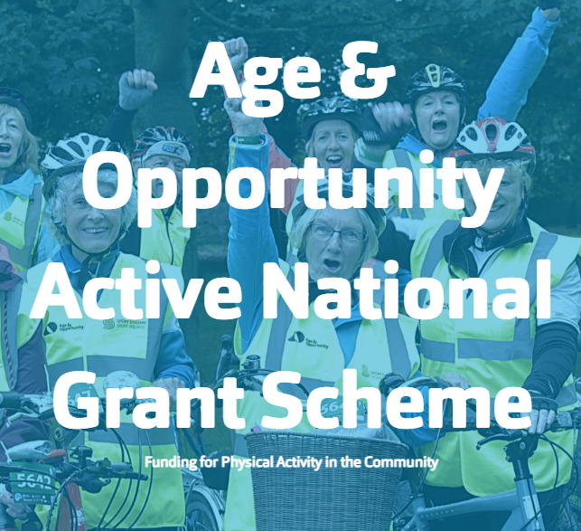 Poster of Age & Opportunity Active National Grant Scheme