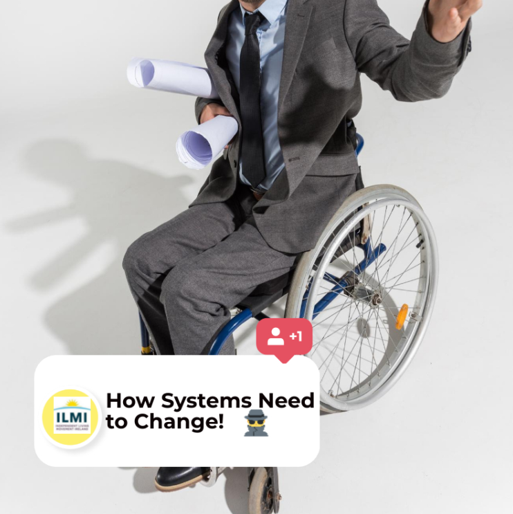 Poster of How Systems Need to Change for Disabled People