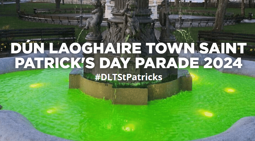 Invitatation for the St. Patrick's Parade in Dun Laoghaire Town