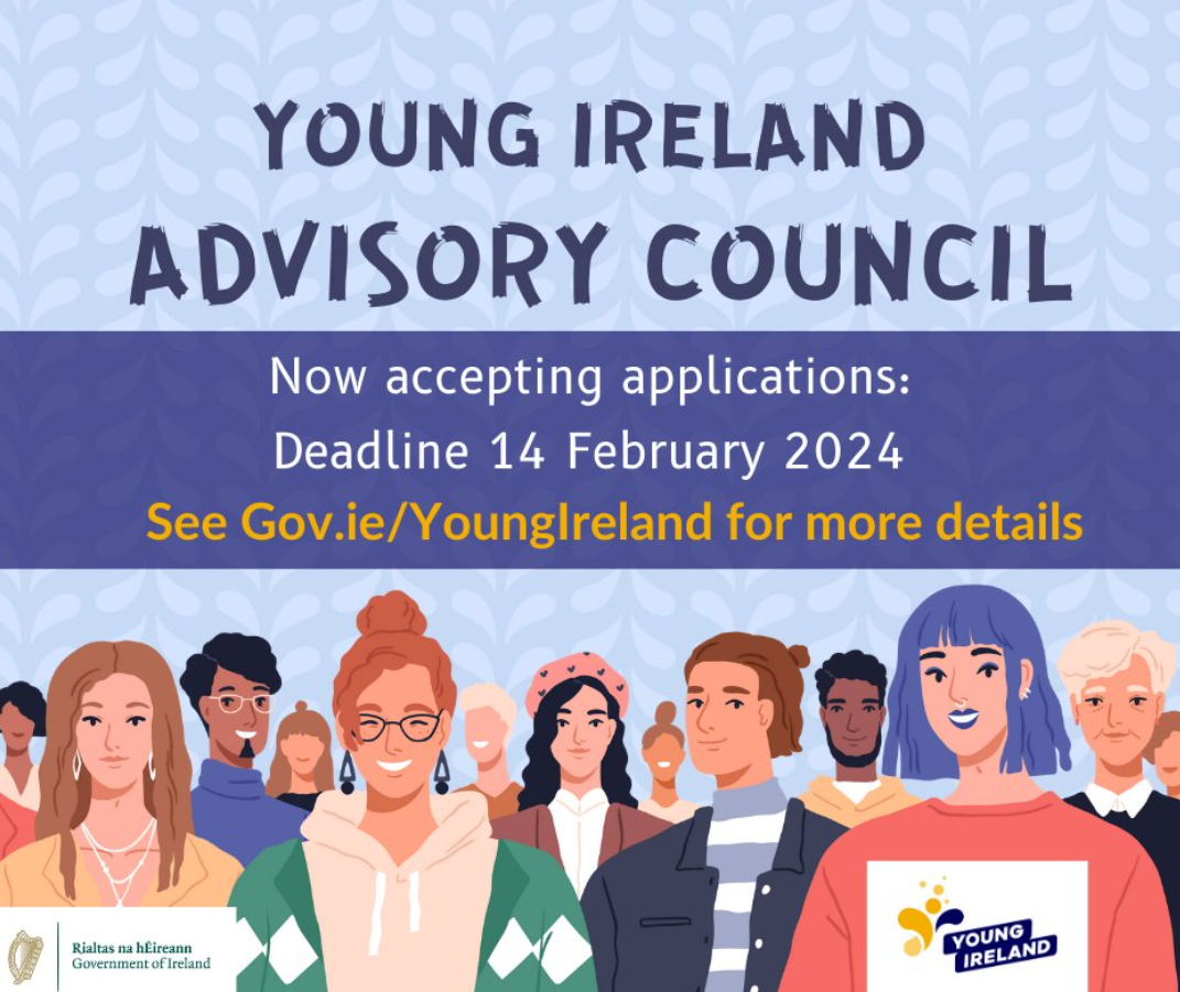 Call for Expressions of Interest for membership of the Young Ireland Advisory Council