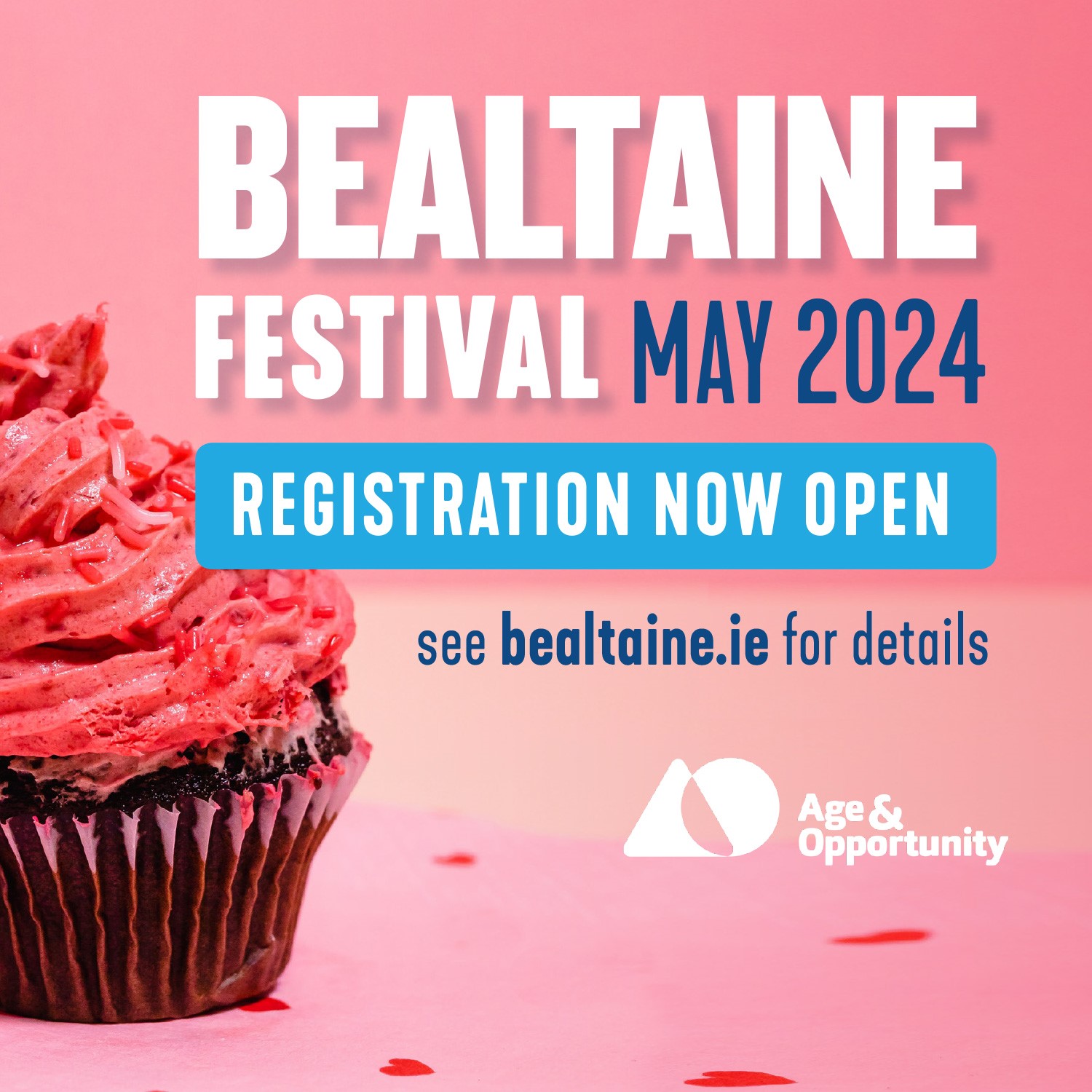 Advertisement for Bealtaine Festival in May 2024