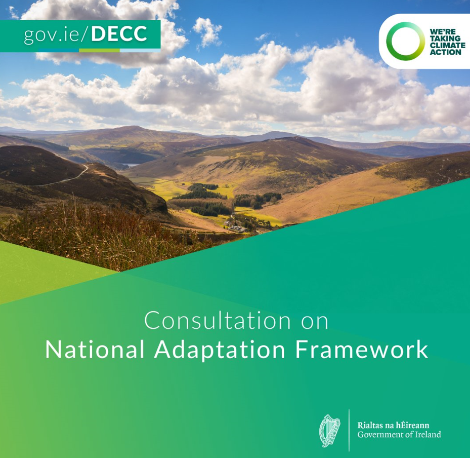 Poster of National Adaptation Framework Public Consultation